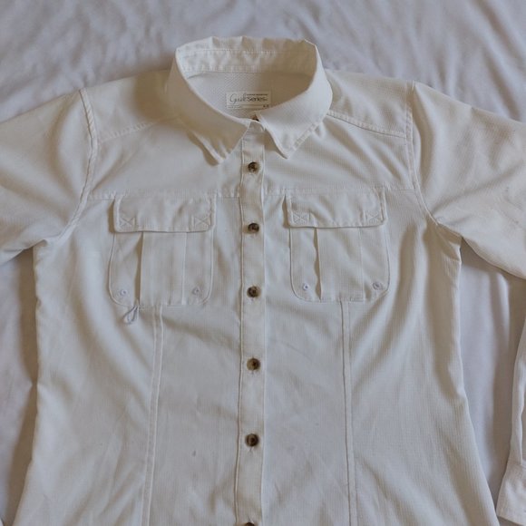 Gander Mountain Guide Series White Button Down - Picture 2 of 7